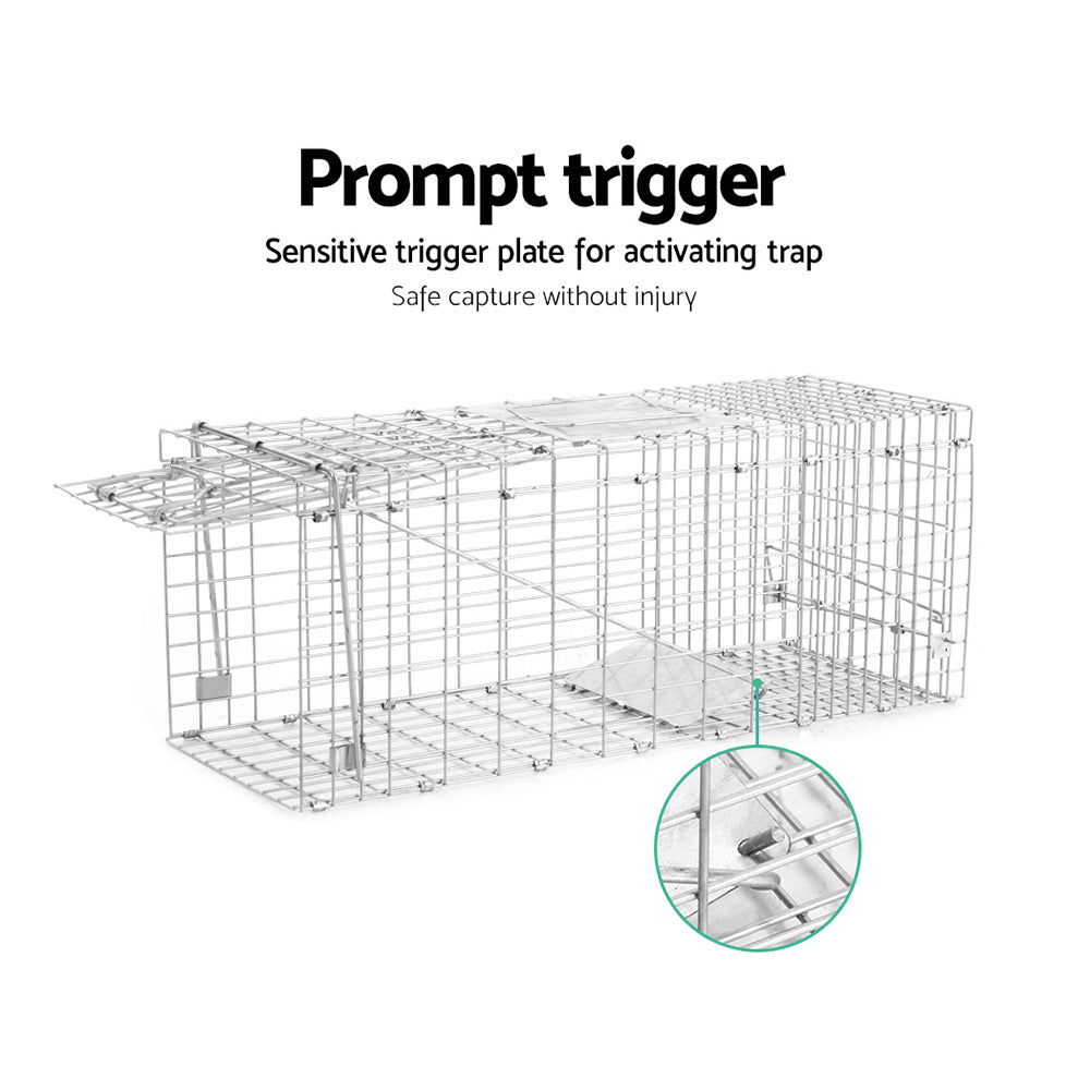 Gardeon Animal Trap Cage Possum 79x28cm-Pet Care &gt; Coops &amp; Hutches-PEROZ Accessories