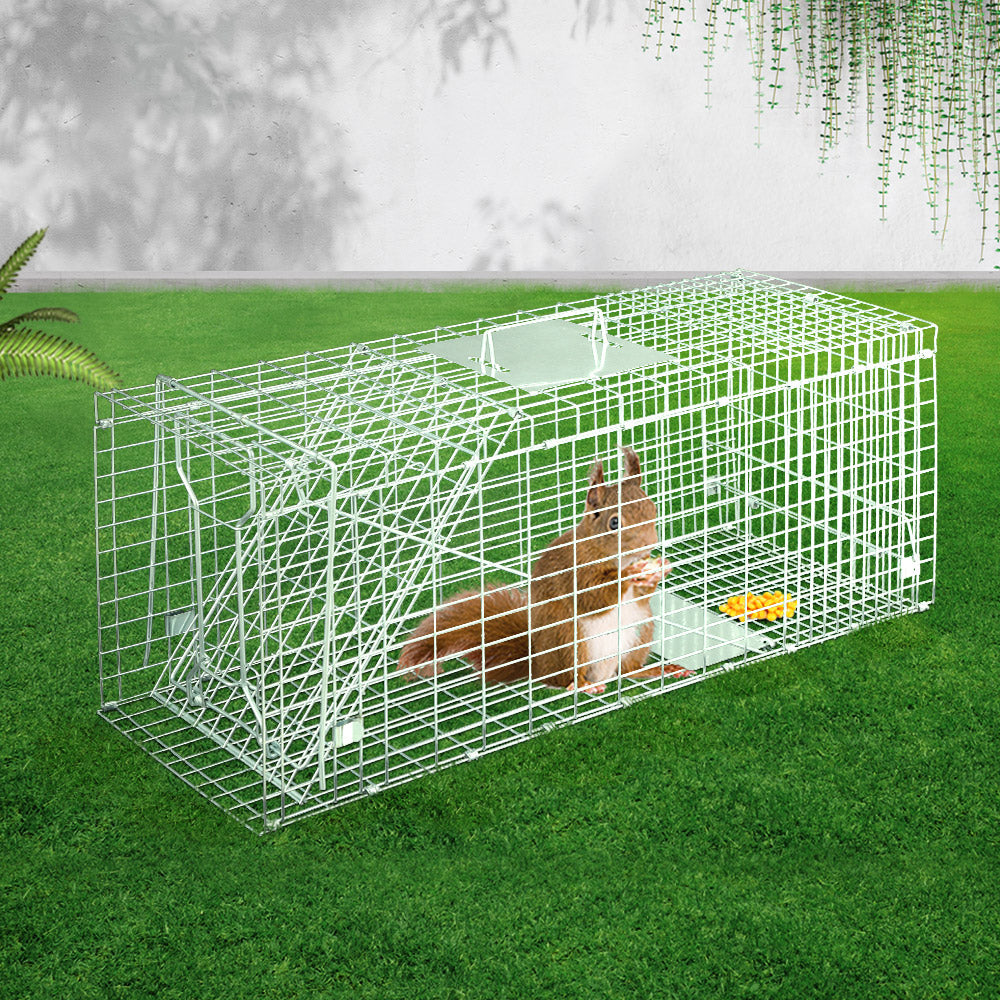 Gardeon Animal Trap Cage Possum 79x28cm-Pet Care &gt; Coops &amp; Hutches-PEROZ Accessories