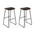 Artiss Bar Stools Kitchen Counter Stools Metal Chairs x2-Bar Stools-PEROZ Accessories