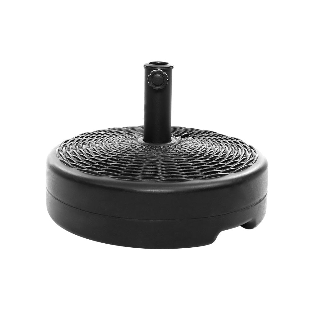 Instahut 51cm Outdoor Umbrella Base Round Stand Pod-Furniture &gt; Outdoor-PEROZ Accessories