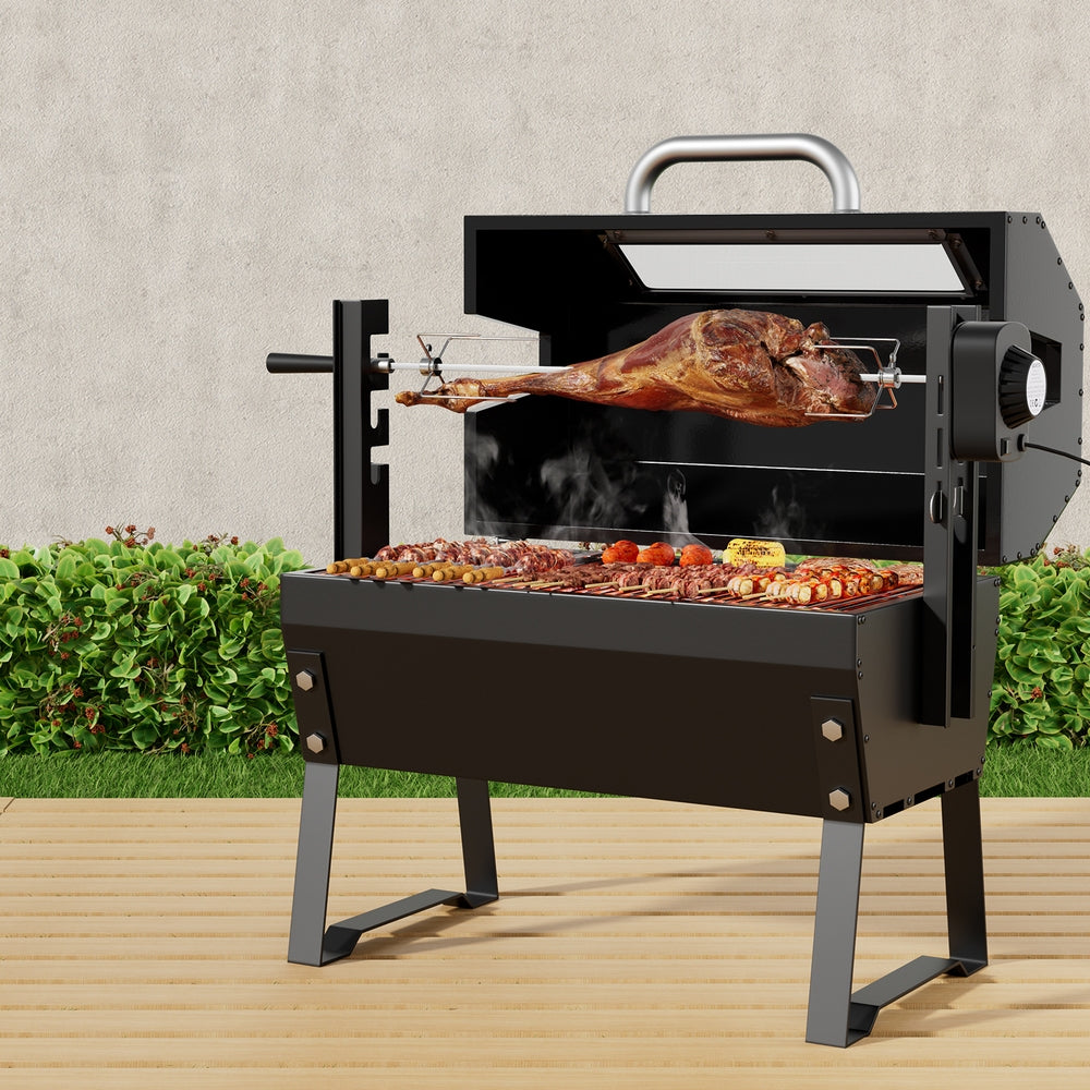 Grillz BBQ Grill Charcoal Electric Smoker Roaster-Home &amp; Garden &gt; BBQ &gt; BBQ Tools-PEROZ Accessories