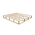 Oikiture Wooden Bed Frame King Size Cage-like Base-Bed Frames-PEROZ Accessories