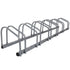 Weisshorn 6 Bike Stand Rack Bicycle Storage Floor Parking Holder Cycling Silver-Sports & Fitness > Bikes & Accessories > Bicycle Stands & Storage-PEROZ Accessories