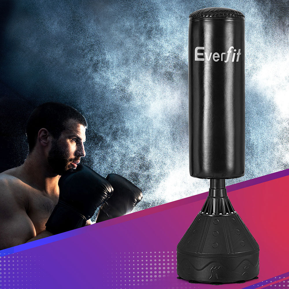 Everfit Boxing Punching Bag Stand 170CM Home Gym Training Equipment-Sports &amp; Fitness &gt; Exercise, Gym &amp; Fitness &gt; Boxing &amp; Martial Arts-PEROZ Accessories