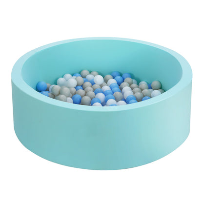 Keezi Kids Ball Pit 90x30cm Ocean Foam Play Pool Barrier Toys Children Blue-Baby &amp; Kids &gt; Gates &amp; Playpens &gt; Ball Pits &amp; Play Pens-PEROZ Accessories