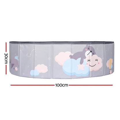 Keezi Kids Ball Pool Pit Toddler Ocean Play Foldable Child Playhouse Storage Bag-Baby &amp; Kids &gt; Kid&