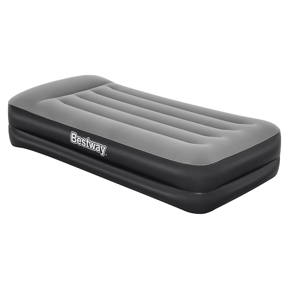 Bestway Air Mattress Single Inflatable Bed 46cm Airbed Black-Mattresses-PEROZ Accessories