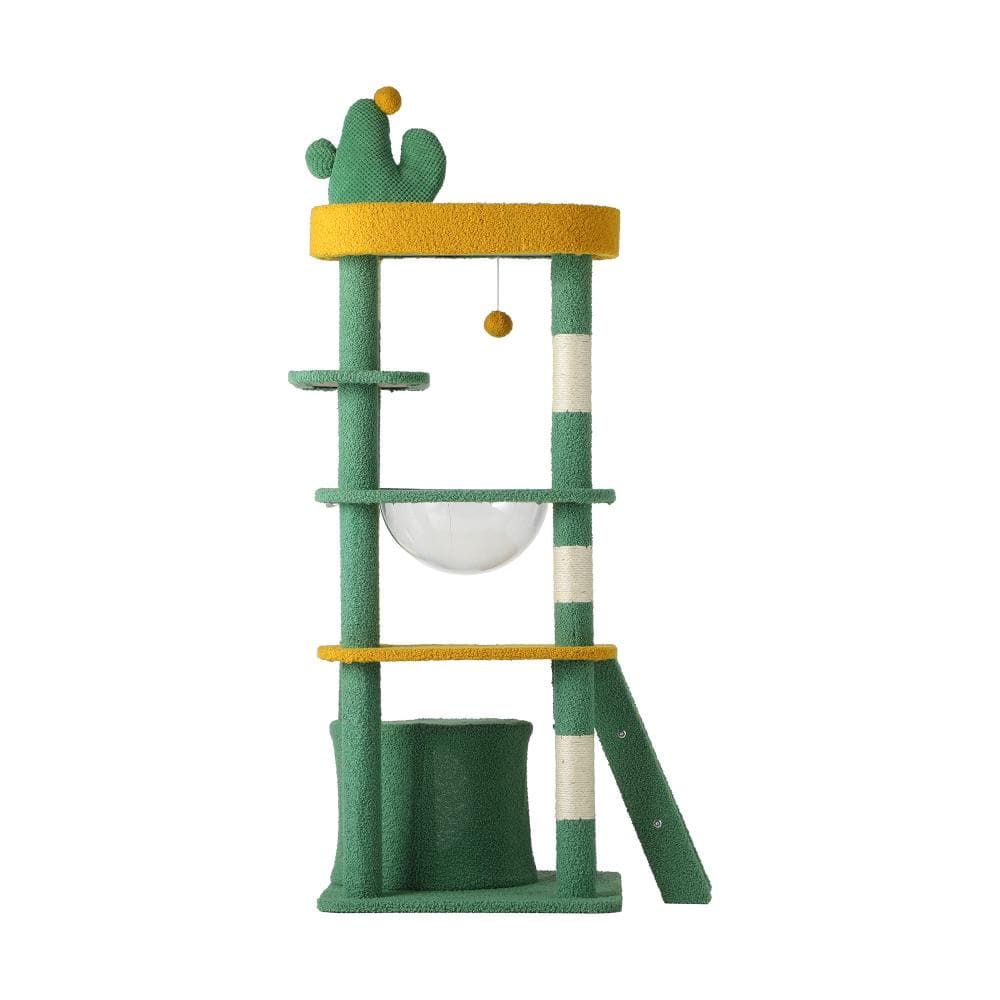 Alopet Cat Tree Tower Scratching Post 144cm Pet Condo House Furniture Scratcher-Cat Tree-PEROZ Accessories