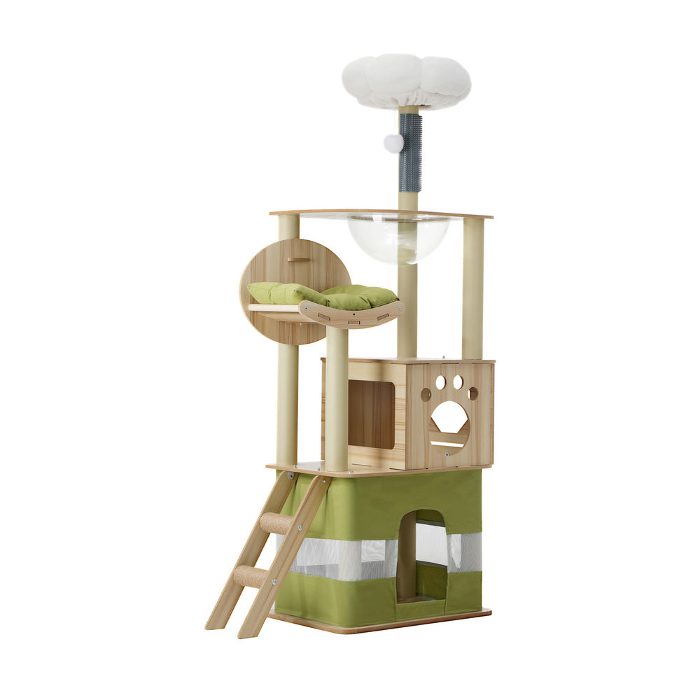 Alopet Cat Tree Tower Scratching Post Scratcher 160cm-Cat Trees-PEROZ Accessories