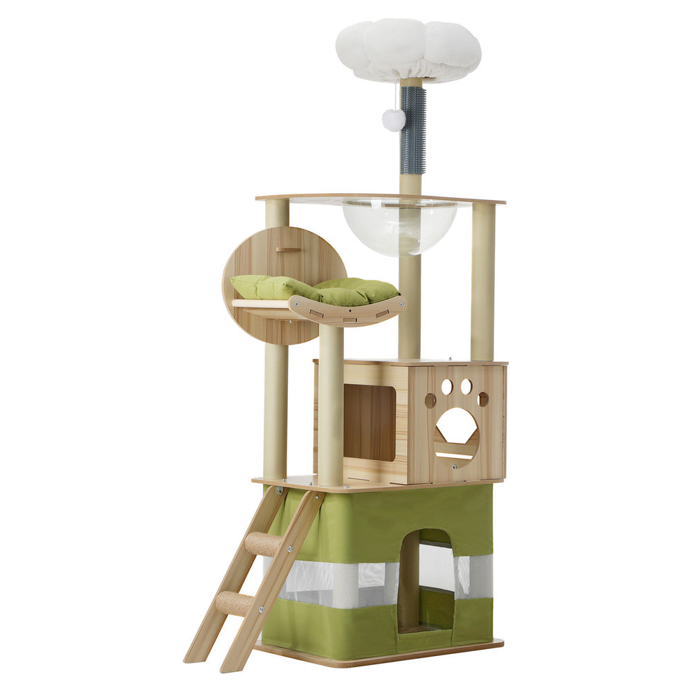 Alopet Cat Tree Tower Scratching Post Scratcher 160cm-Cat Trees-PEROZ Accessories