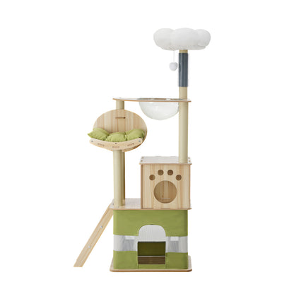 Alopet Cat Tree Tower Scratching Post Scratcher 160cm-Cat Trees-PEROZ Accessories