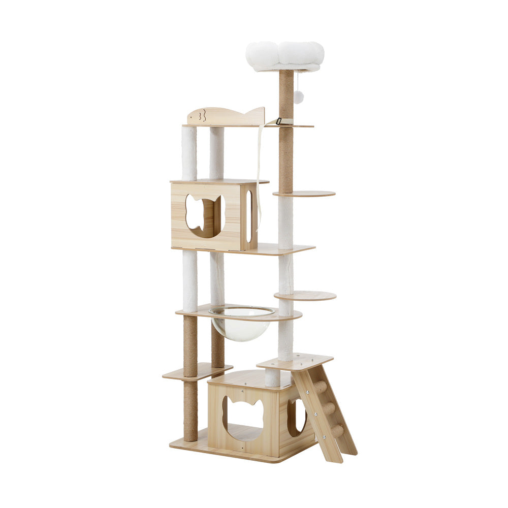 Alopet Cat Tree Tower Scratching Post Scratcher 190cm-Cat Trees-PEROZ Accessories