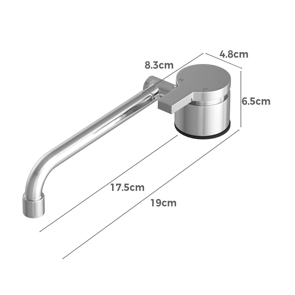 Welba Caravan Kitchen Mixer Tap Fold Down Foldable Motorhome Faucet Swivel WELS-Faucet-PEROZ Accessories