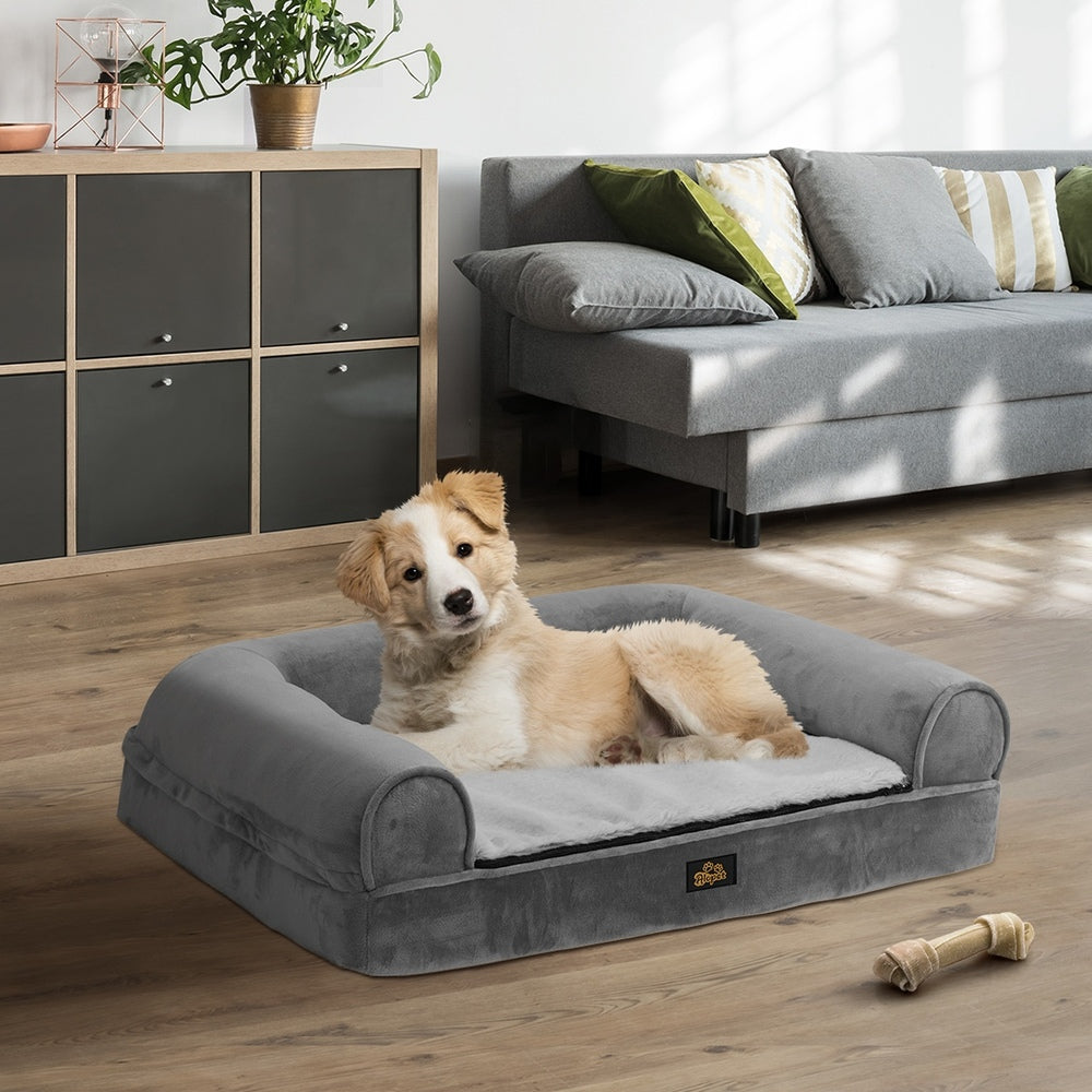 Alopet Dog Bed Orthopedic Memory Foam Washable Cushion X Large-Dog Beds-PEROZ Accessories