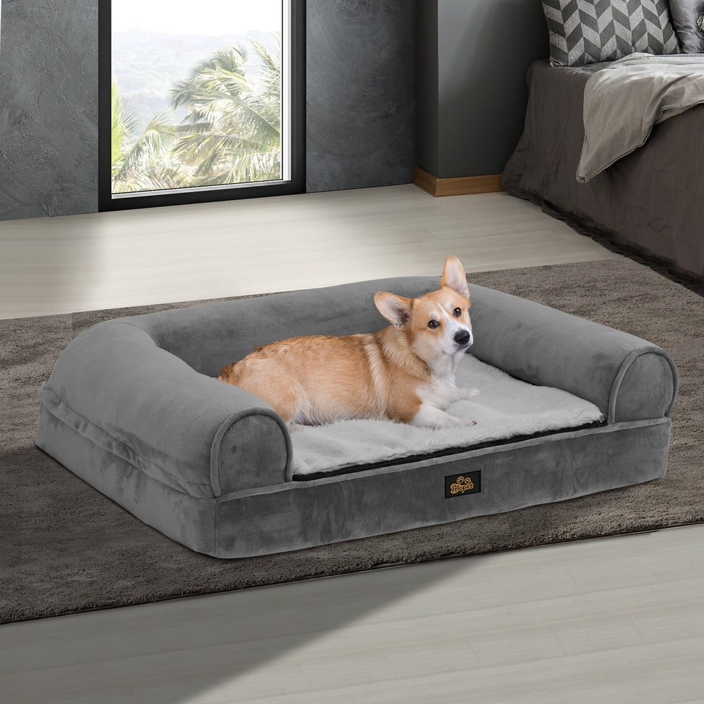 Alopet Pet Bed Memory Foam Orthopedic Removable Cover XX Large-Dog Beds-PEROZ Accessories