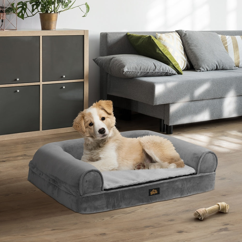 Alopet Dog Bed Memory Foam Orthopedic Removable Cushion-Dog Beds-PEROZ Accessories