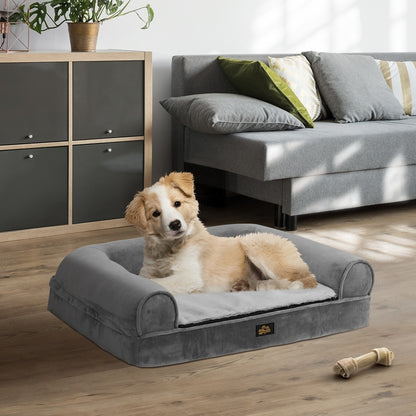 Alopet Dog Bed Memory Foam Orthopedic Removable Cushion-Dog Beds-PEROZ Accessories