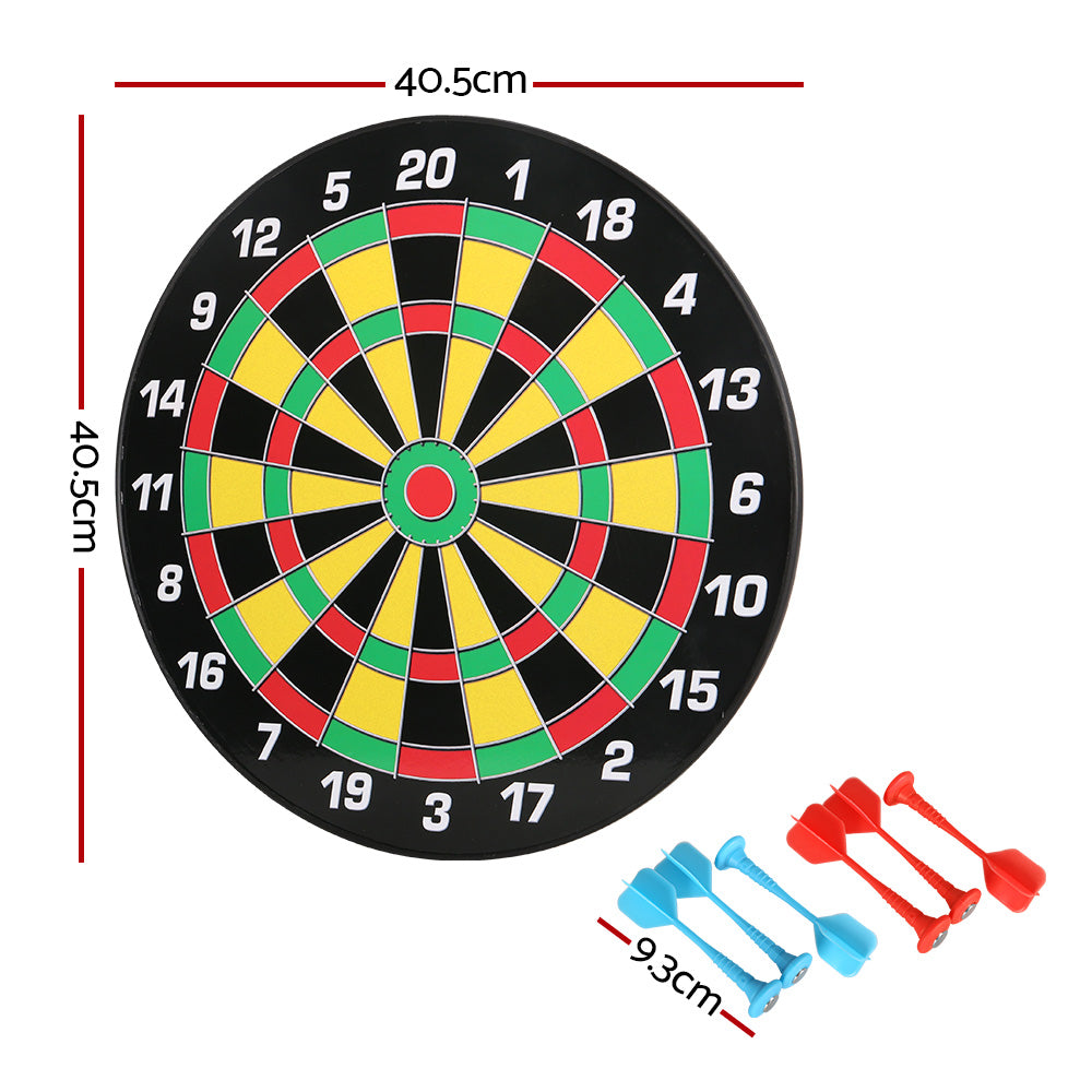 16&quot; Magnetic Dartboard Dart Board 6 Darts Kid Adult Family Party Game Gift Toy-Gift &amp; Novelty &gt; Games-PEROZ Accessories