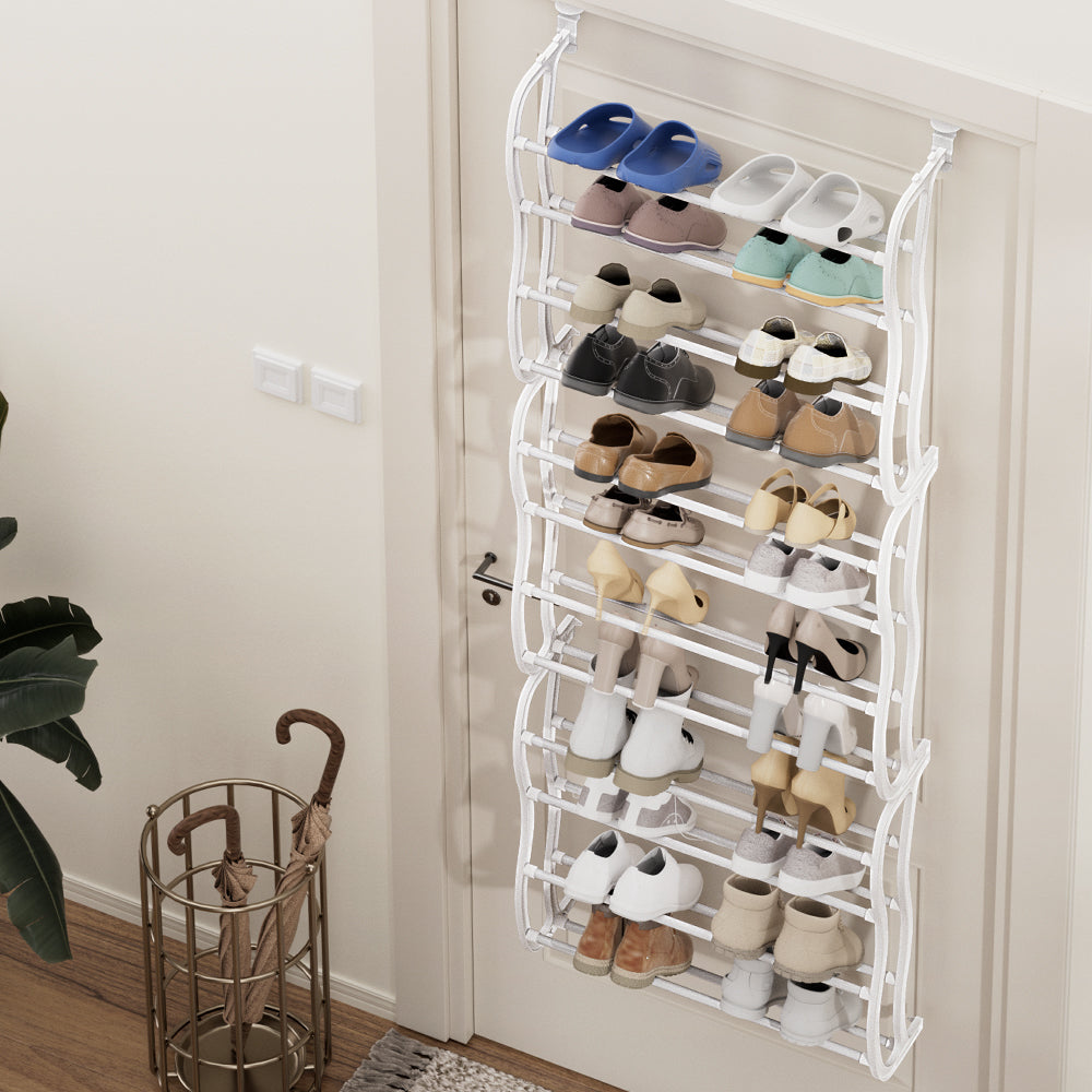 Artiss Shoe Rack Hanging Over Door Organiser 24 Pairs Eric-Shoe Storage Cabinets-PEROZ Accessories