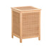 Artiss Laundry Hamper Bathroom Storage Cabinet Wooden Organiser Bag Clothes-Furniture > Bathroom-PEROZ Accessories