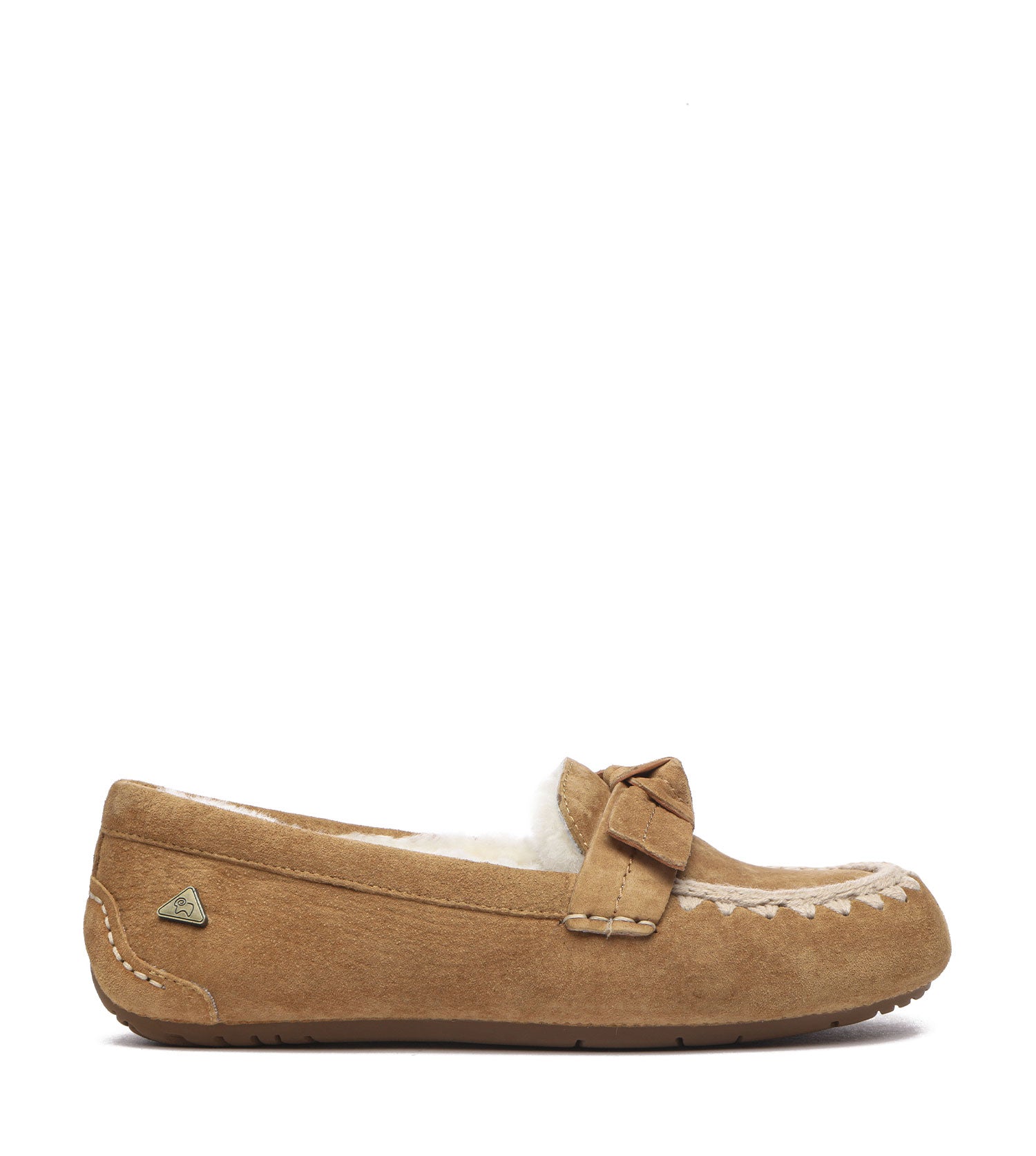 Chestnut Woven Moccasins | PEROZ Australia