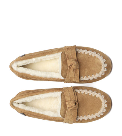 EVERAU Woven Moccasins | Moccasins EA1021-Moccasins-PEROZ Accessories