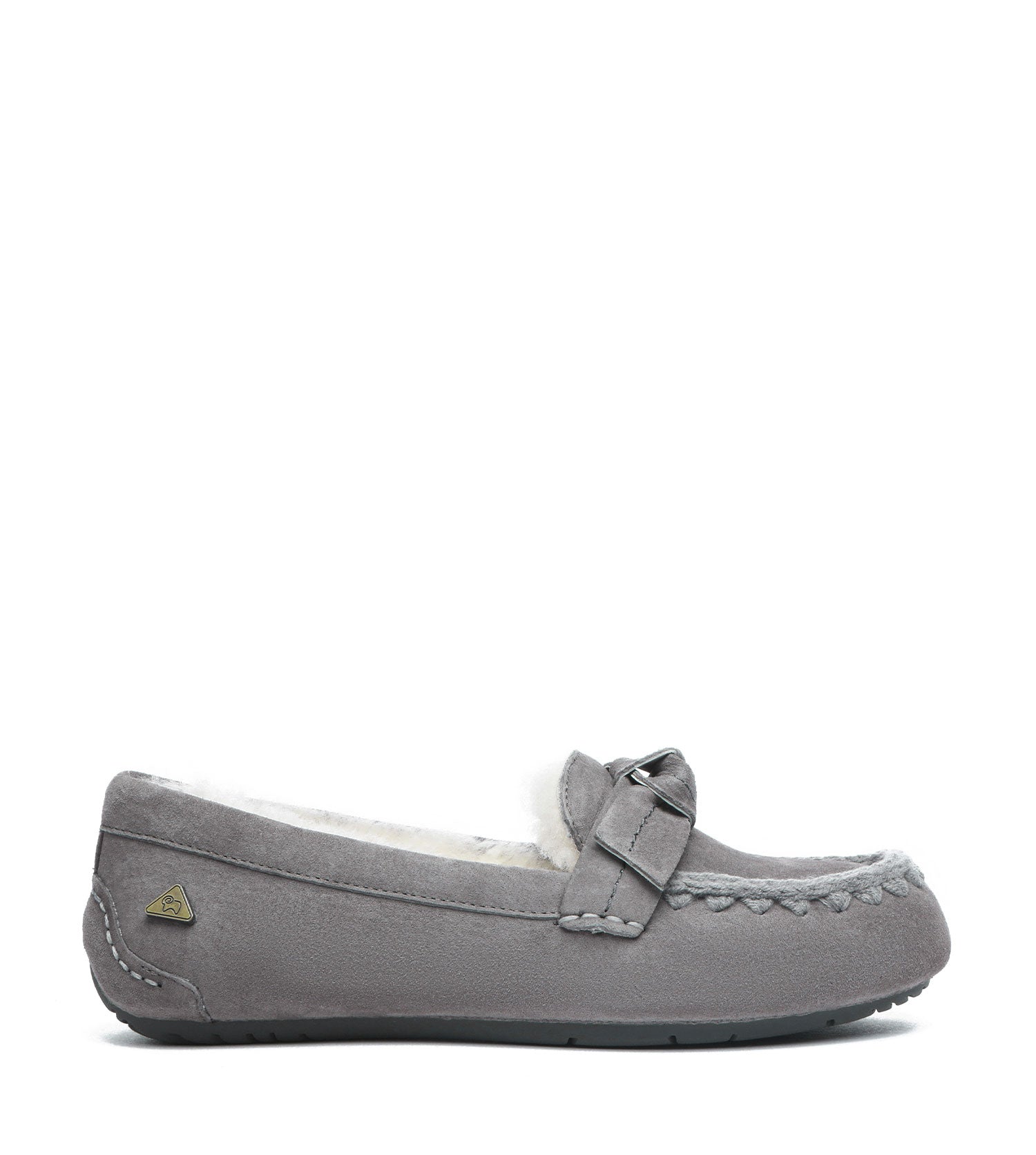 Charcoal Woven Moccasins | PEROZ Australia