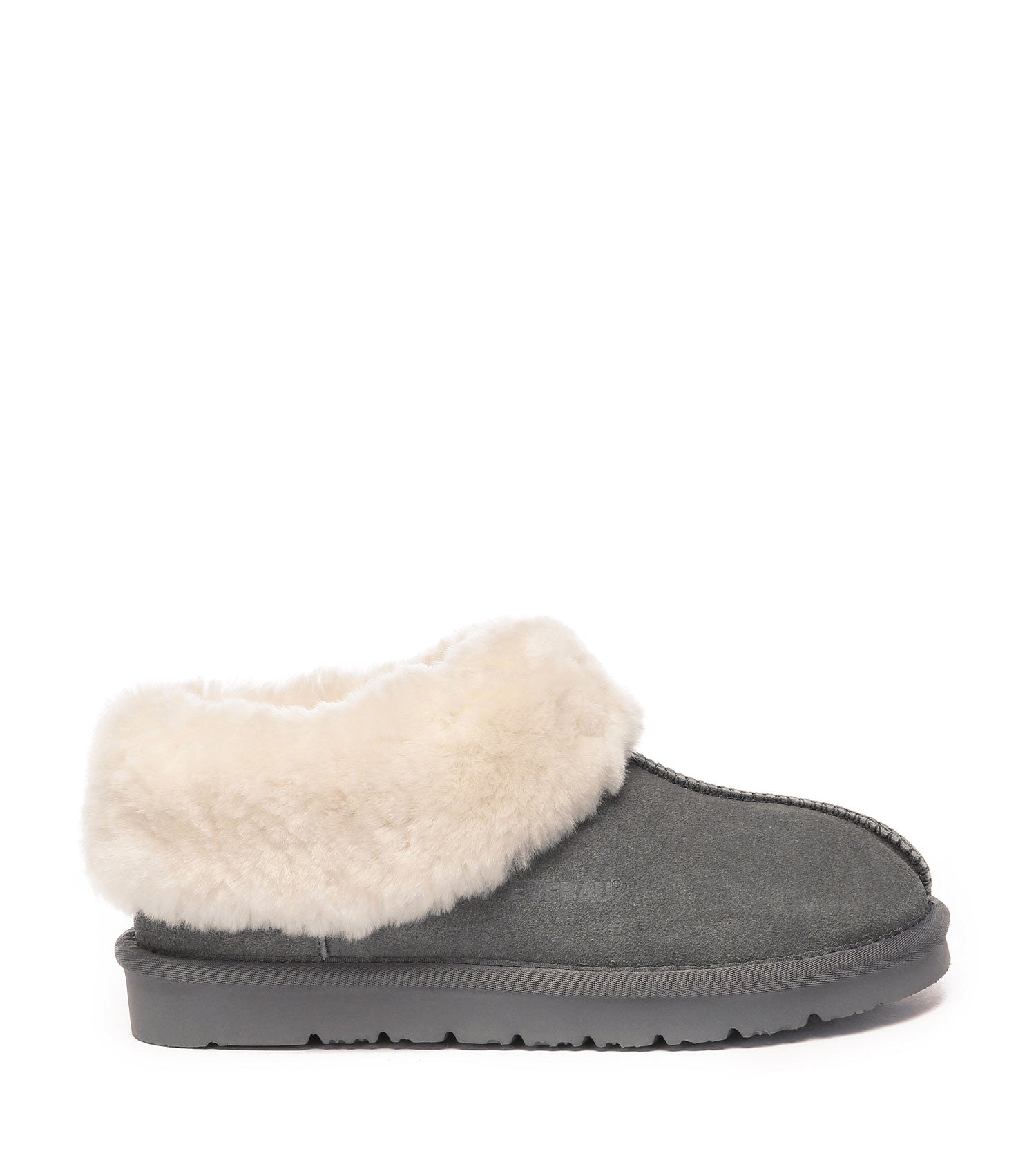 Grey Homey Slipper Suede | PEROZ Australia