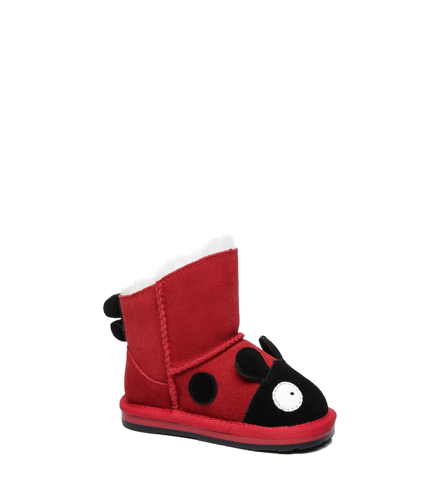 Ladybug Toddler UGG Boots - EA3011K - EVERAU-Boots-PEROZ Accessories