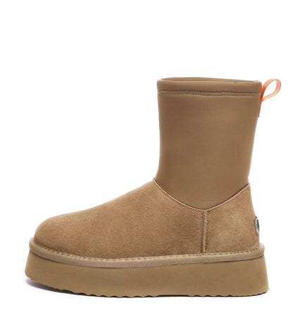 EVERAU Ethel Platform Boot | UGG Boots EA3154-Boots-PEROZ Accessories