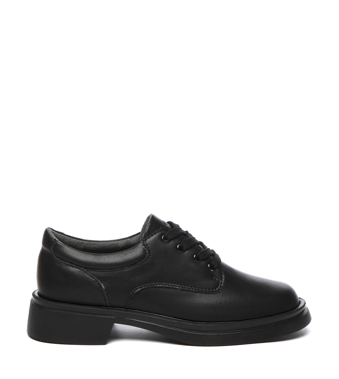 Black Senior Lace Up School Shoes | PEROZ Australia