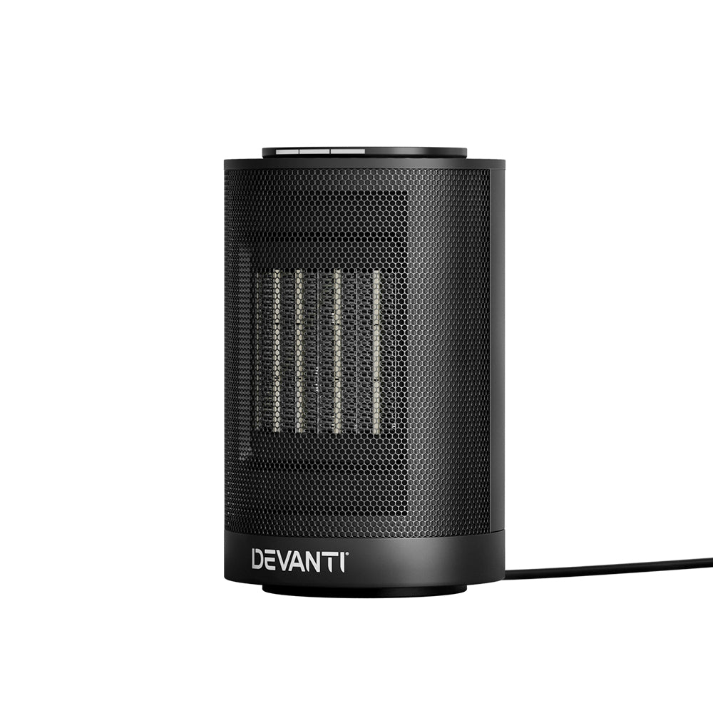 Devanti Electric Fan Heater 1200W-Heaters-PEROZ Accessories