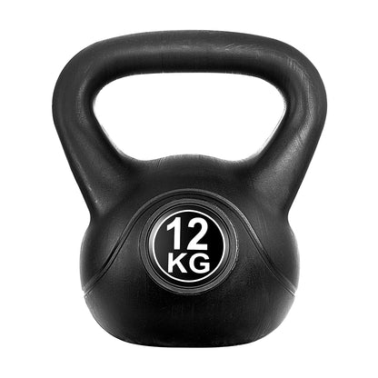 Everfit 12kg Kettlebell Set Weight Lifting Bench Dumbbells Kettle Bell Gym Home-Sports &amp; Fitness &gt; Exercise, Gym &amp; Fitness &gt; Weightlifting Machines &amp; Racks-PEROZ Accessories