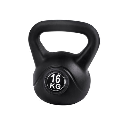 Everfit 16kg Kettlebell Set Weight Lifting Bench Dumbbells Kettle Bell Gym Home-Sports &amp; Fitness &gt; Exercise, Gym &amp; Fitness &gt; Free Weights-PEROZ Accessories