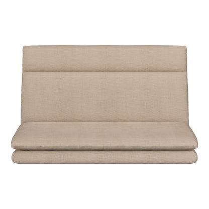 Artiss Floor Lounge Sofa Bed 2 Seater Linen Beige-Furniture &gt; Living Room-PEROZ Accessories