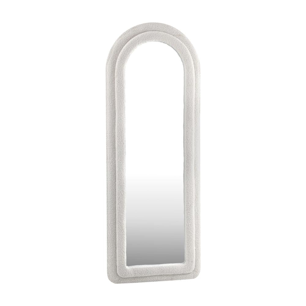 Oikiture 1.6M Full Length Mirror Boucle Frame Floor Mirrors-Full Length Mirrors-PEROZ Accessories