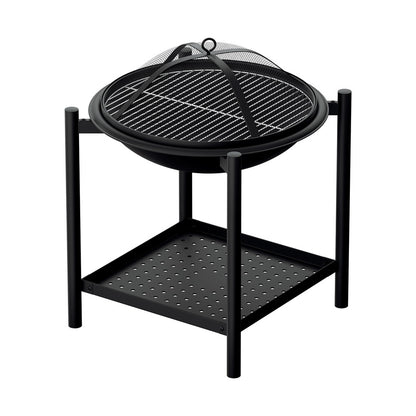 Grillz Fire Pit BBQ Grill 2-in-1 Outdoor-Home &amp; Garden &gt; BBQ-PEROZ Accessories