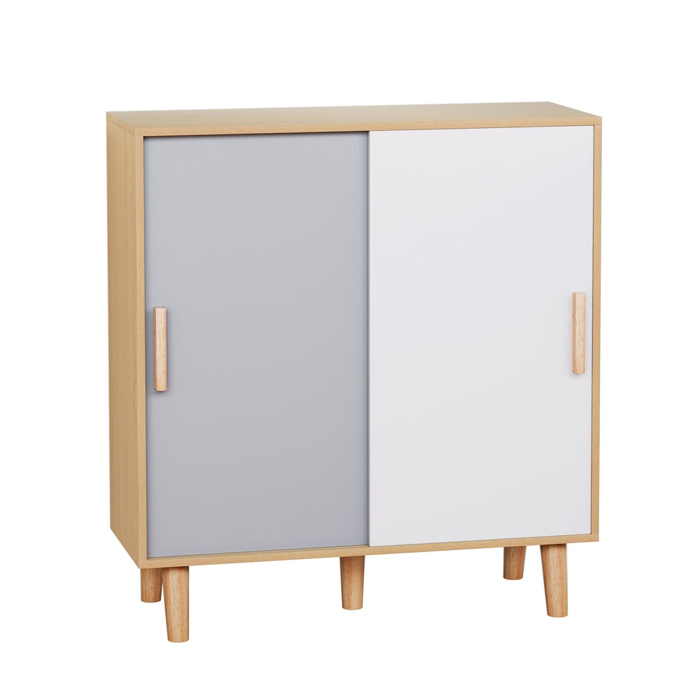 Artiss Shoe Cabinet 30 Pairs Sliding Doors-Furniture &gt; Bedroom-PEROZ Accessories