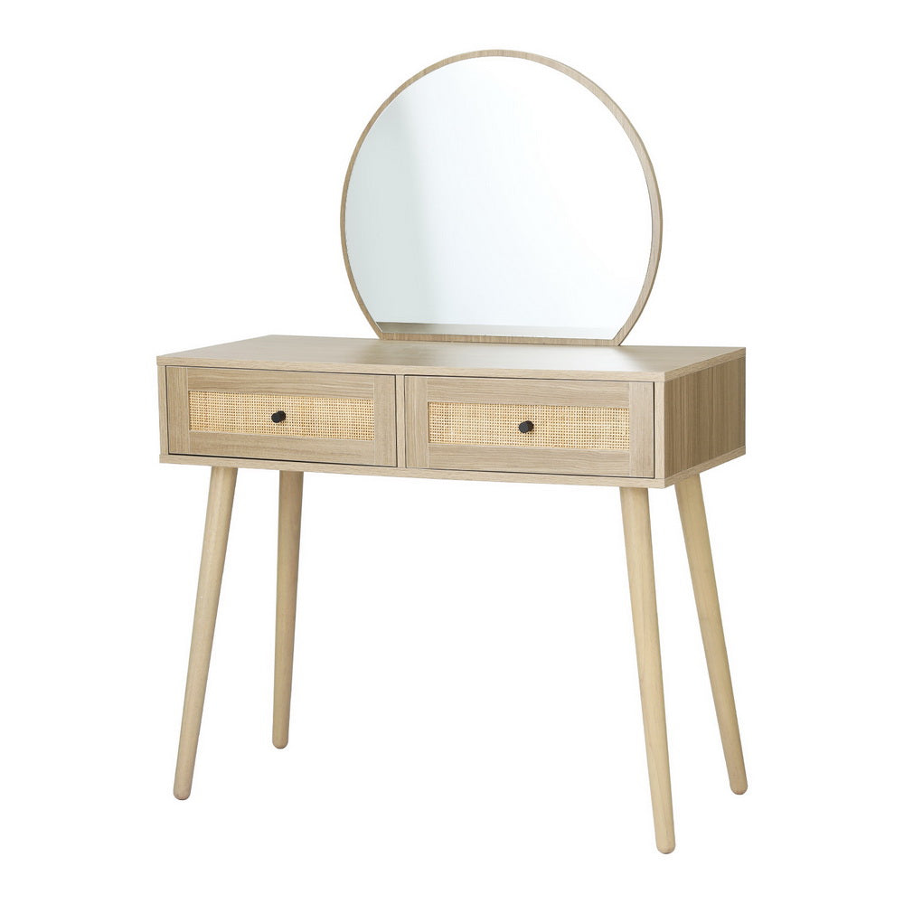 Artiss Dressing Table Set Rattan Frances-Furniture &gt; Bedroom-PEROZ Accessories