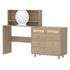 Artiss Dressing Table Set Stool LED Mirror Pine-Furniture > Bedroom > Dressing Vanity & Dressing Tables-PEROZ Accessories