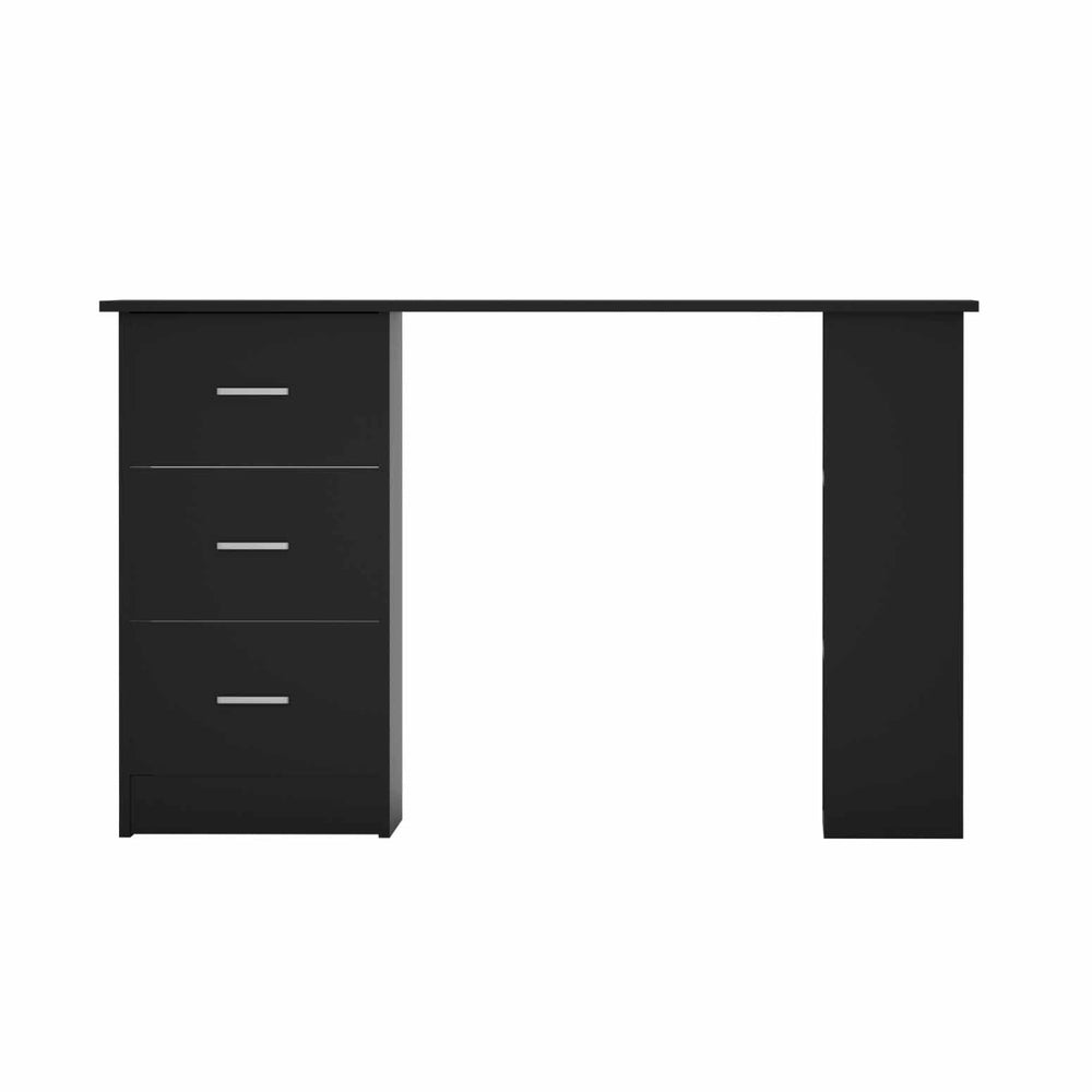 Artiss Computer Desk Drawer Shelf Cabinet Black 120CM-Office Desks-PEROZ Accessories