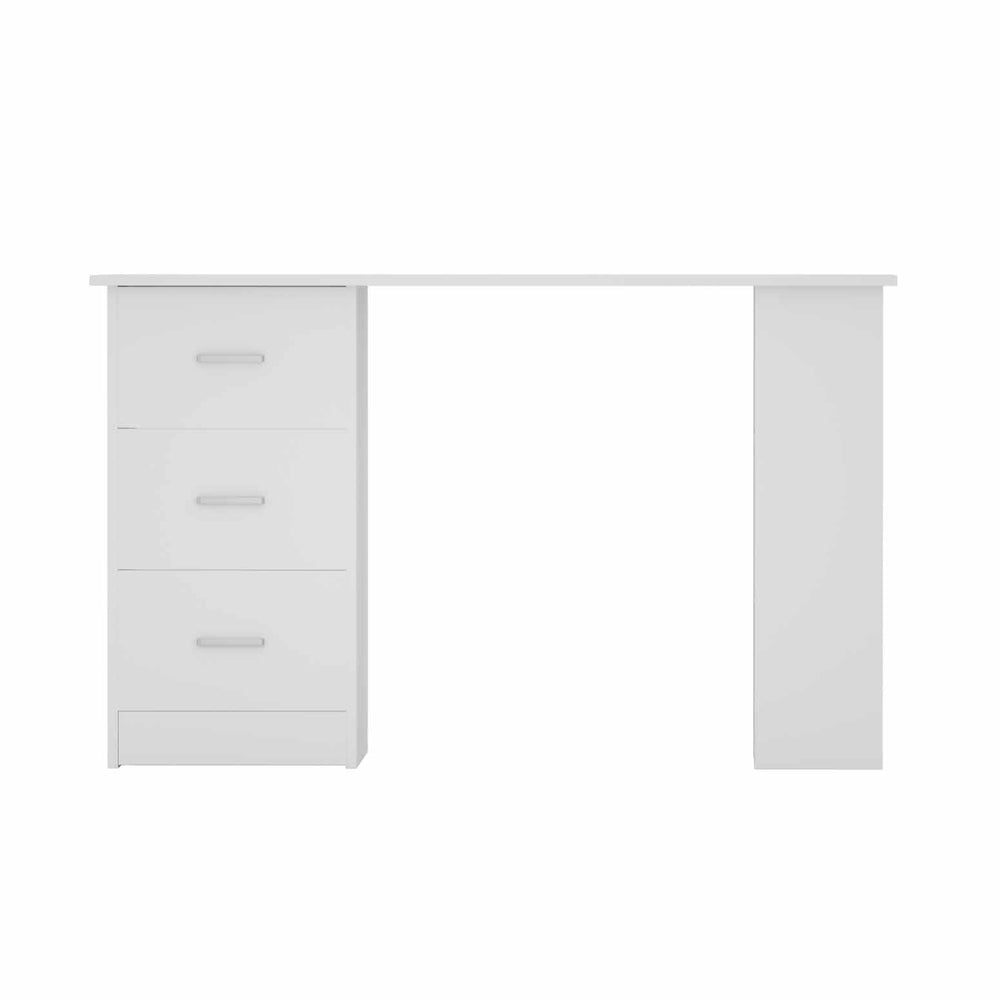 Artiss Computer Desk Drawer Shelf Cabinet White 120CM-Office Desks-PEROZ Accessories