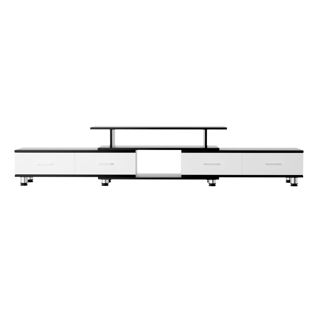 Artiss TV Cabinet Entertainment Unit Extendable 160CM To 220CM-Entertainment Units-PEROZ Accessories