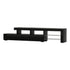 Artiss Entertainment Unit TV Cabinet LED 215cm Black Caya-Entertainment Units-PEROZ Accessories