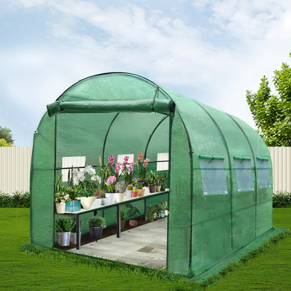 Greenfingers Greenhouse 3x2x2M Walk in Green House Tunnel Plant Garden Shed Dome-Home &amp; Garden &gt; Greenhouses &gt; Greenhouses &amp; Accessories-PEROZ Accessories