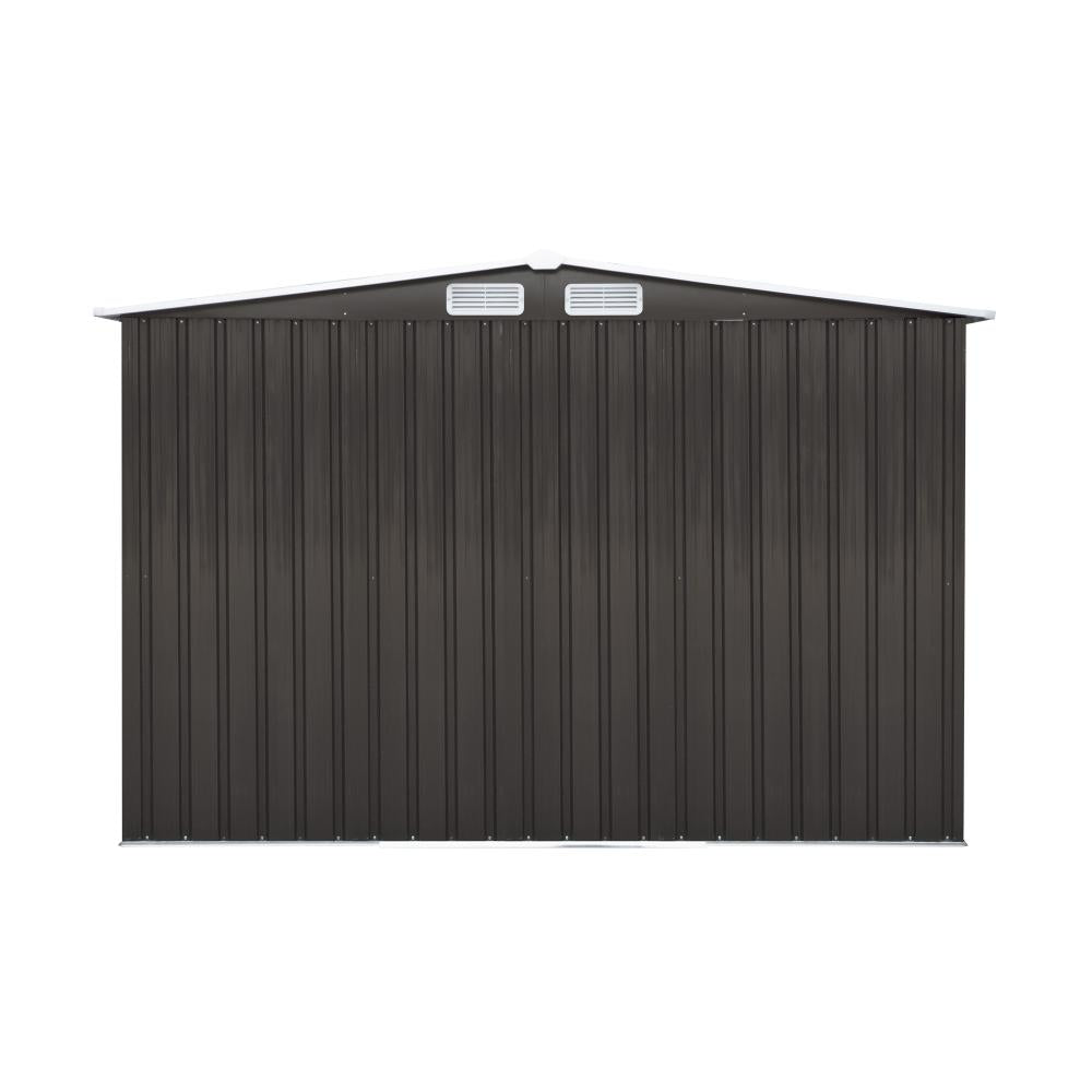 Livsip Garden Shed Outdoor Storage Sheds 2.57x2.05M Workshop Cabin Metal Base-Garden Sheds-PEROZ Accessories