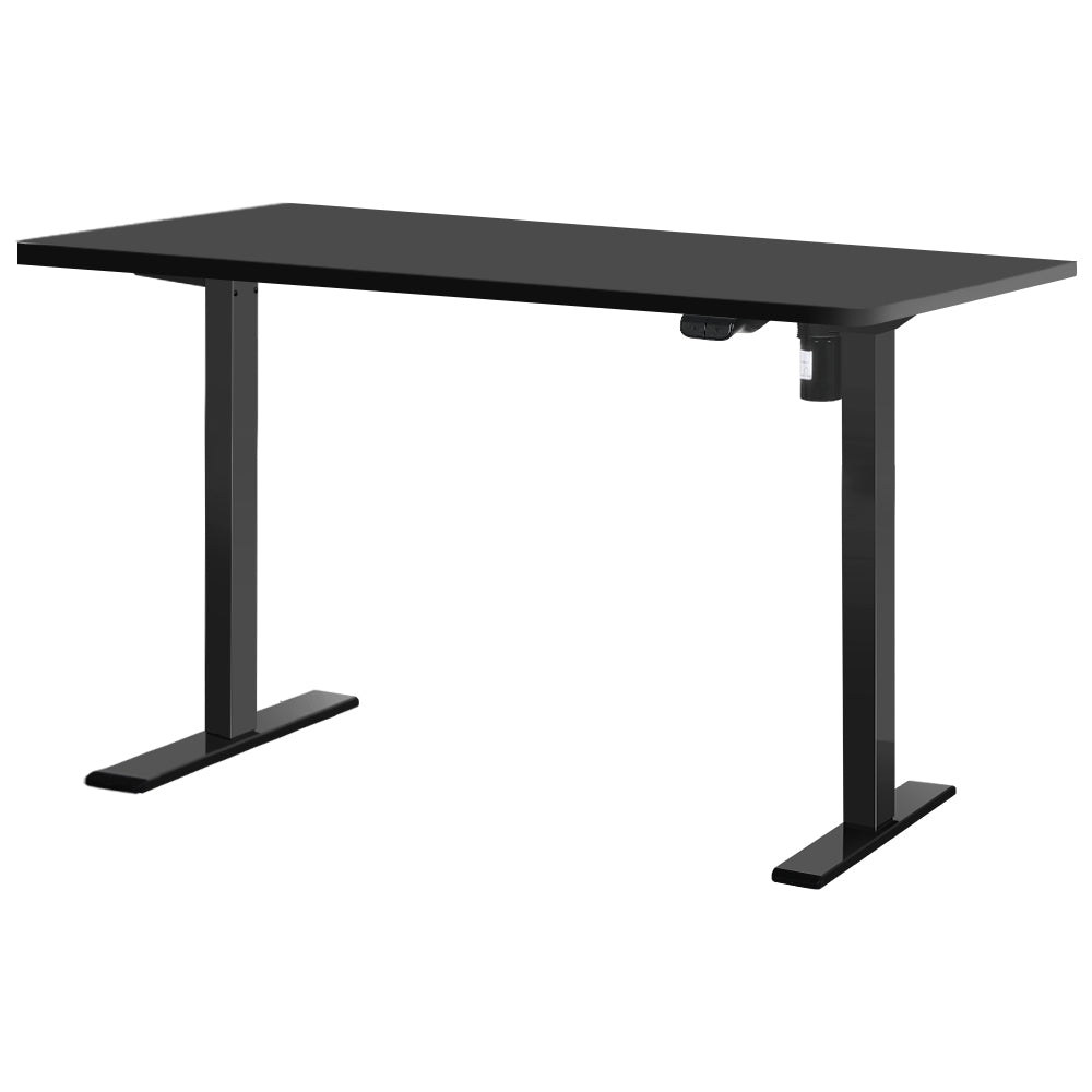 Artiss Standing Desk Motorised Black 120CM-Office Desks-PEROZ Accessories