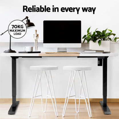 Artiss Motorised Standing Desk Sit Stand Desks 120CM-Furniture &gt; Office-PEROZ Accessories