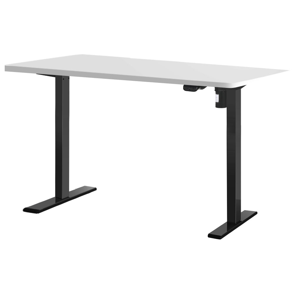 Artiss Standing Desk Motorised White 120CM-Office Desks-PEROZ Accessories