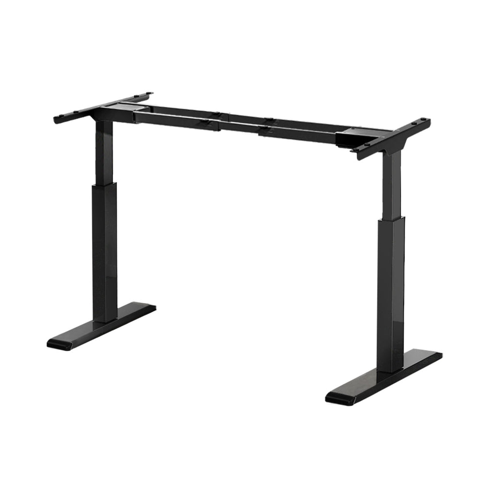 Artiss Standing Desk Frame Only Dual Motor Motorised Black-Office Desks-PEROZ Accessories